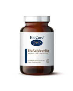 BioCare BioAcidophilus 60 Vegetable Capsules