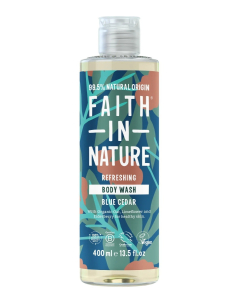 Faith in Nature Blue Cedar Body Wash 400ml