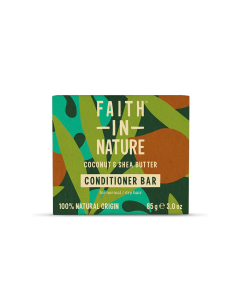 Faith in Nature Coconut and Shea Butter Conditioner Bar 85g Faith in Nature Coconut and Shea Butter Conditioner Bar 85g