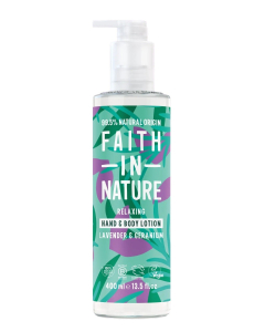 Faith in Nature Lavender & Geranium Hand and Body Lotion 400ml
