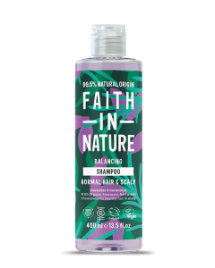 Faith in Nature Lavender & Geranium Shampoo 400ml Faith in Nature Lavender & Geranium Shampoo 400ml
