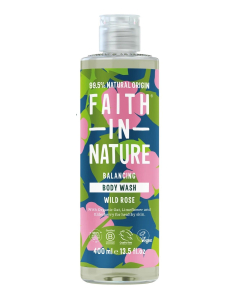 Faith in Nature Wild Rose Body Wash 400ml Faith in Nature Wild Rose Body Wash 400ml