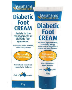 Grahams Diabetic Foot Cream 75g Grahams Diabetic Foot Cream 75g