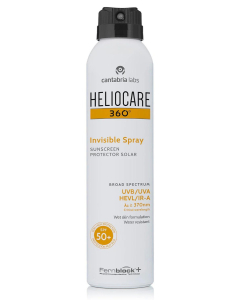 Heliocare 360° Invisible Spray Sunscreen SPF50+ 200ml Heliocare 360° Invisible Spray Sunscreen SPF50+ 200ml