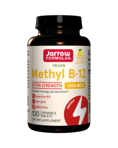 Jarrow Formulas Methyl B-12 Lemon 1000mcg 100 chewable tablets Jarrow Formulas Methyl B-12 Lemon 1000mcg 100 chewable tablets