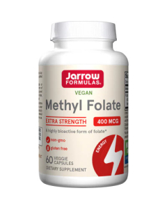 Jarrow Formulas Methyl Folate 400mcg 60 Vcaps