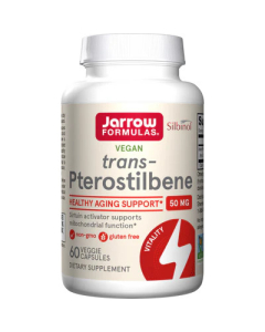Jarrow Formulas trans-Pterostilbene 50mg 60 Vcaps Jarrow Formulas trans-Pterostilbene 50mg 60 Vcaps