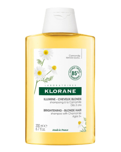 Klorane Brightening Shampoo with Chamomile for Blonde Hair 200ml