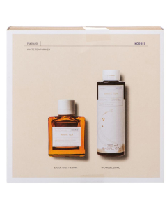 Korres Delicate and Sweet White Tea Eau de Toilette 50ml & Shower Gel 250ml Gift Set