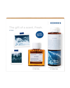 Korres Kyma Eau De Toilette 50ml & Shower Gel 250ml Gift Set Korres Kyma Eau De Toilette 50ml & Shower Gel 250ml Gift Set