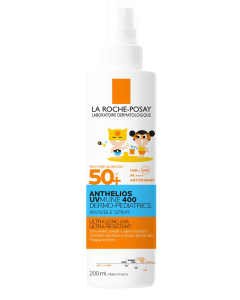La Roche-Posay Anthelios UVMUNE 400 Dermo Pediatrics Invisible Spray SPF50+ 200ml La Roche-Posay Anthelios UVMUNE 400 Dermo Pediatrics Invisible Spray SPF50+ 200ml