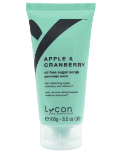 Lycon Apple & Cranberry Sugar Scrub 100g