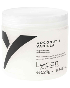 Lycon Coconut & Vanilla Sugar Scrub 520g Lycon Coconut & Vanilla Sugar Scrub 520g