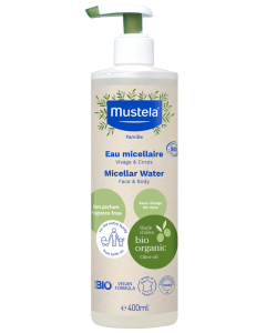 Mustela Bio Organic Micellar Water Face & Body 400ml Mustela Bio Organic Micellar Water Face & Body 400ml