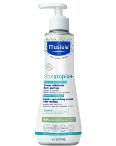 Mustela Stelatopia+ Lipid-Replenishing Anti-Itching Cream 300ml Mustela Stelatopia+ Lipid-Replenishing Anti-Itching Cream 300ml