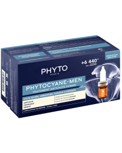 Phyto CYANE Men Treatment for Progressive Hair Loss 12 x 3.5ml