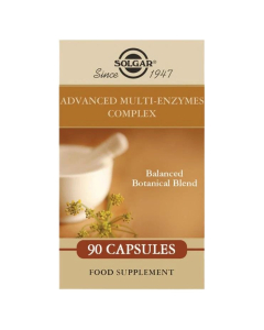 Solgar Advanced Multi Enzyme Complex 90 Vegetable Capsules