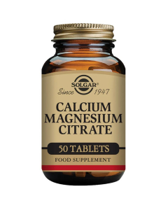 Solgar Calcium Magnesium Citrate 50 Tablets Solgar Calcium Magnesium Citrate 50 Tablets