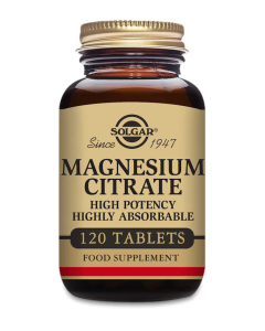 Solgar Magnesium Citrate 120 Tablets Solgar Magnesium Citrate 120 Tablets