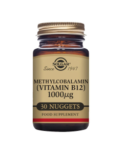 Solgar Methylcobalamin (Vitamin B12) 1000 µg 30 Nuggets