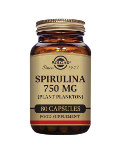 Solgar Spirulina 750 mg 100 Tablets Solgar Spirulina 750 mg 100 Tablets
