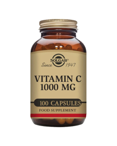 Solgar Vitamin C 1000mg 100 Vegetable Capsules Solgar Vitamin C 1000mg 100 Vegetable Capsules
