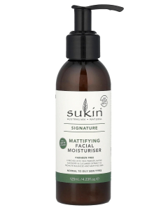 Sukin Signature Mattifying Facial Moisturiser 125ml
