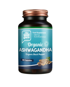 The Good Guru Organic Ashwagandha & Black Pepper 90 caps