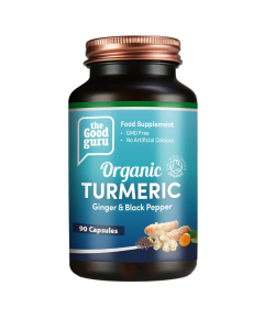 The Good Guru Organic Turmeric, Ginger and Black Pepper 90 Caps The Good Guru Organic Turmeric, Ginger and Black Pepper 90 Caps