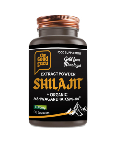 The Good Guru Shilajit + Ashwaganda KSM-66 90 Caps The Good Guru Shilajit + Ashwaganda KSM-66 90 Caps