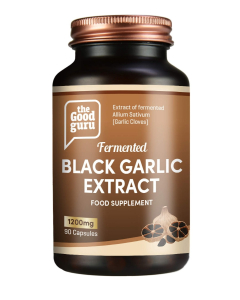 The Good Guru Vegan Black Garlic Extract 90 Capsules