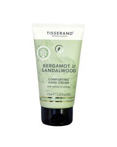 Tisserand Bergamot and Sandlewood Comforting Hand Cream 75ml