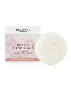 Tisserand Rose and Ylang Ylang Indulgent Hand and Body Soap 100g