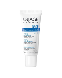 Uriage Bariederm Cica-Cream with Copper Zinc SPF50 40ml Uriage Bariederm Cica-Cream with Copper Zinc SPF50 40ml