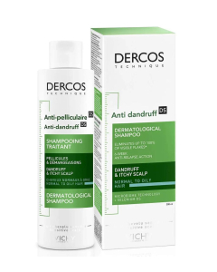 Vichy Dercos Anti-Dandruff - Normal to Oily Hair Shampoo 200ml