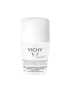 Vichy Sensitive Skin 48hr Roll-On Anti-Perspirant Deodorant 50ml Vichy Sensitive Skin 48hr Roll-On Anti-Perspirant Deodorant 50ml
