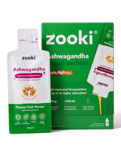 Zooki Ashwagandha Passionfruit Zooki 14 x 15ml Zooki Ashwagandha Passionfruit Zooki 14 x 15ml