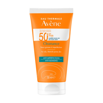 Avene Very High Protection Cleanance SPF50+ Sun Cream for Blemish-prone Skin 50ml Avene Very High Protection Cleanance SPF50+ Sun Cream for Blemish-prone Skin 50ml