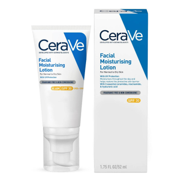 CeraVe AM Facial Moisturising Lotion SPF30 52ml CeraVe AM Facial Moisturising Lotion SPF30 52ml