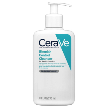 CeraVe Blemish Control Cleanser for Blemish-Prone Skin 236ml CeraVe Blemish Control Cleanser for Blemish-Prone Skin 236ml