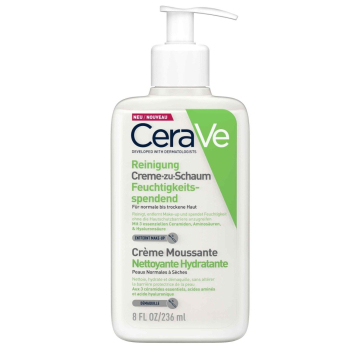 CeraVe Hydrating Cream-to-Foam Cleanser 236ml