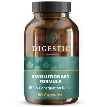 Digestic Revolutionary Formula for IBS & Constipation Relief 60 Capsules