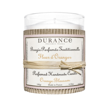 Durance Orange Flower Perfumed Handmade Candle 180g