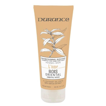 Durance Oriental Wood Hair & Body Shampoo with Cistus Extract 200ml
