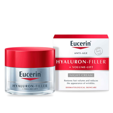 Eucerin Hyaluron-Filler + Volume-Lift Night Cream 50ml Eucerin Hyaluron-Filler + Volume-Lift Night Cream 50ml