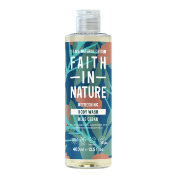 Faith in Nature Blue Cedar Body Wash 400ml