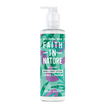 Faith in Nature Lavender & Geranium Hand and Body Lotion 400ml