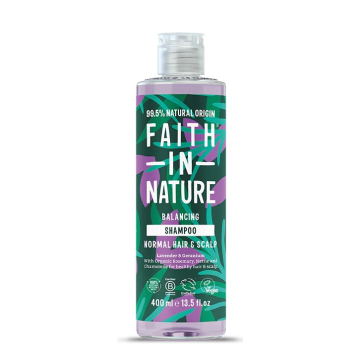 Faith in Nature Lavender & Geranium Shampoo 400ml Faith in Nature Lavender & Geranium Shampoo 400ml