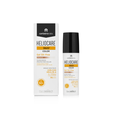 Heliocare 360° Gel Oil-Free Colour Sunscreen SPF50 Bronze 50ml