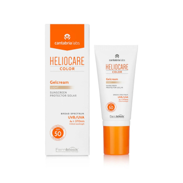 Heliocare Colour Gelcream Sunscreen Light SPF50 50ml